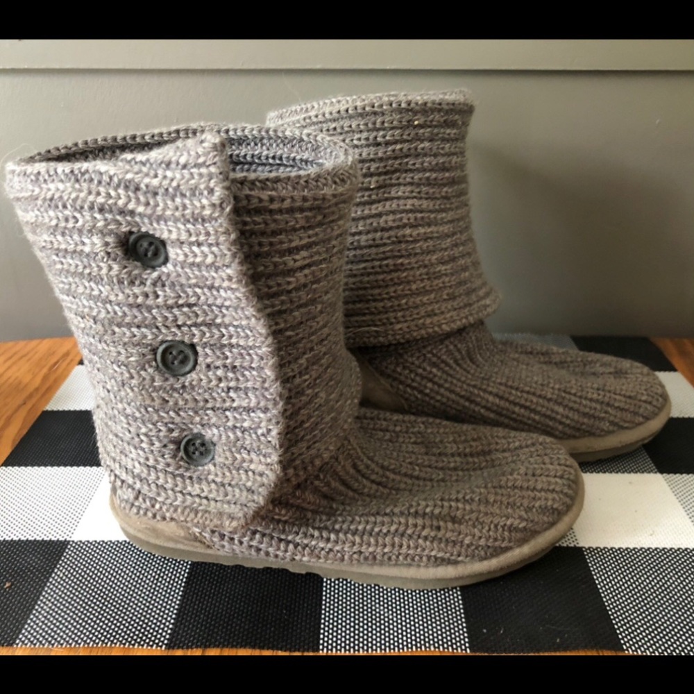 Knitted UGG Boots Size 6